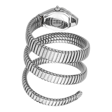 Just Cavalli Signature Snake Ambra Silver