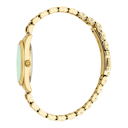 Just Cavalli Animalier Amabile Yellow Gold Green