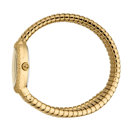 Just Cavalli Signature Snake Sognia Yellow Gold Champagne