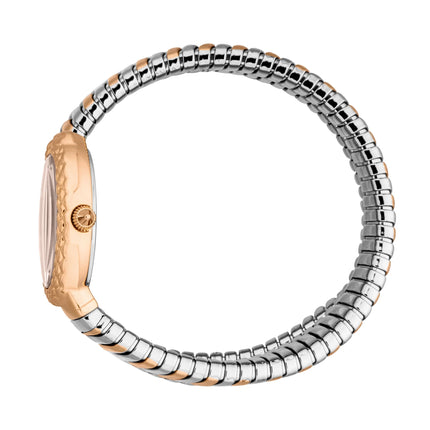 Just Cavalli Signature Snake Sognia Silver Rose Gold