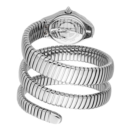 Just Cavalli Signature Snake Amanta Silver Blue