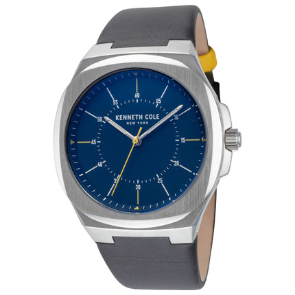 R1.00 Auction**Kenneth Cole Men's Watch Blue/Leather Strap