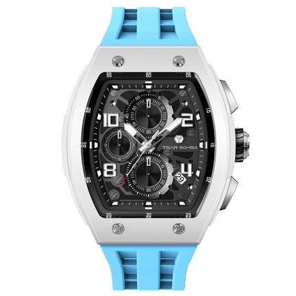 TSAR BOMBA Elemental– Bioceramic Date TB8224B Quartz