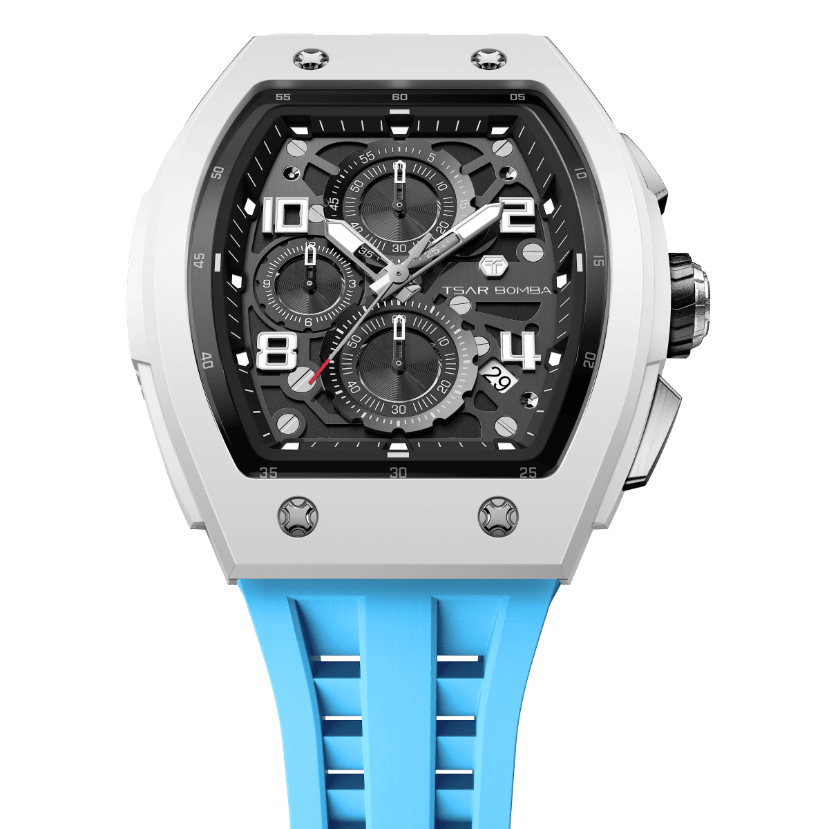 TSAR BOMBA Elemental– Bioceramic Date Quartz