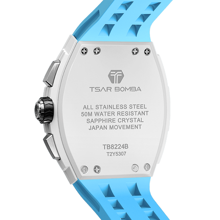 TSAR BOMBA Elemental– Bioceramic Date TB8224B Quartz