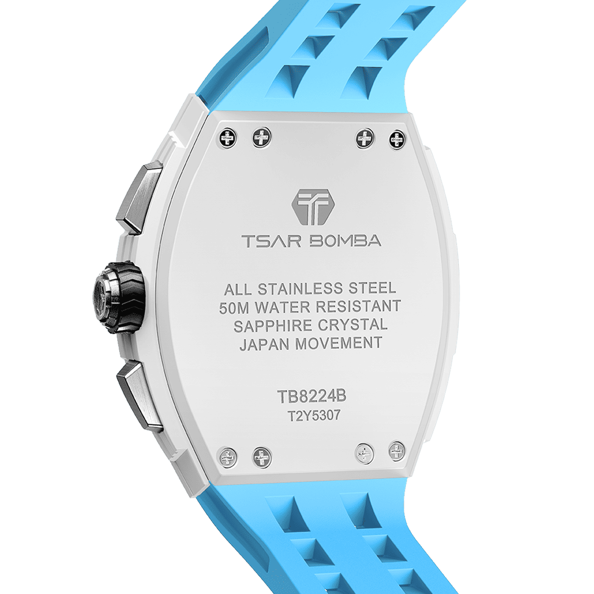 TSAR BOMBA Elemental– Bioceramic Date TB8224B Quartz
