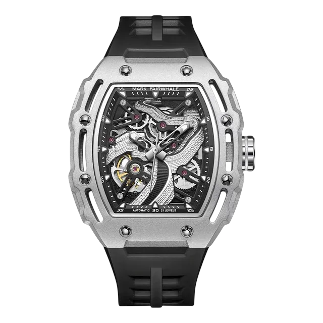 Mark Fairwhale FW-6870 LUXORVAN - Men’s Luxury Skeleton Tourbillon Watch