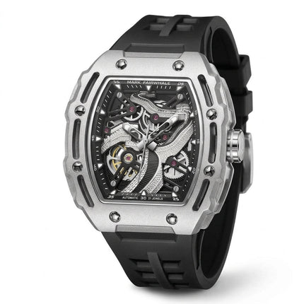 Mark Fairwhale FW-6870 LUXORVAN - Men’s Luxury Skeleton Tourbillon Watch