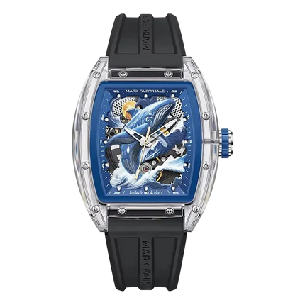 Mark Fairwhale FW-6880 VORTIGAN - Men’s Skeleton Tourbillon Automatic Watch