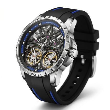 Mark Fairwhale FW-6210 DUALVEX - Men’s Dual Tourbillon Skeleton Automatic Watch