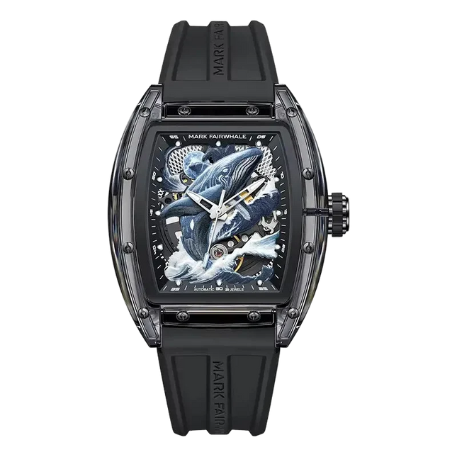 Mark Fairwhale FW-6880 VORTIGAN - Men’s Skeleton Tourbillon Automatic Watch