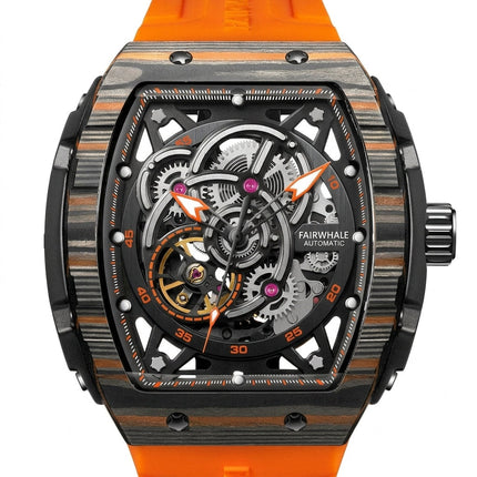 Mark Fairwhale FW-6660 TONNEVAR - Men’s Mechanical Tonneau Watch