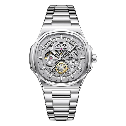 MARK FAIRWHALE FW-6043 Skeleton Automatic Watch - Skeleton Automatic Watch