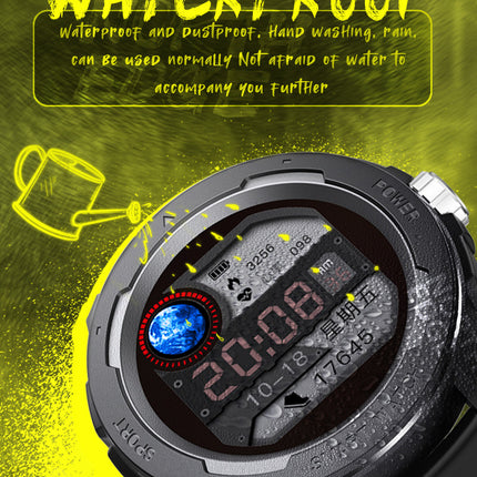 NORTH EDGE Tactical Mars 2 Smart Watch Black