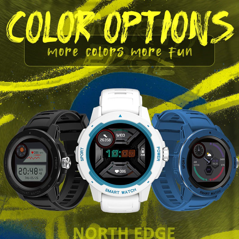 NORTH EDGE Tactical Mars 2 Smart Watch White