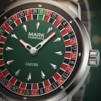 Mark Fairwhale FW-5031 ROULEX Casino Watch – Luxury Roulette Timepiece