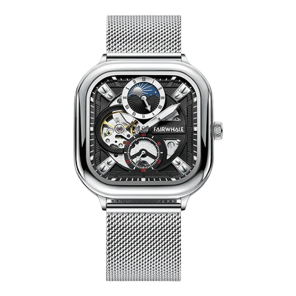 Mark Fairwhale FW-6290 ANERION - Men’s Moon Phase Automatic Watch - Celestial Timepiece