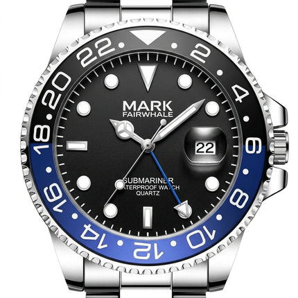 Mark Fairwhale FW-5140 VELTORIS - Luxury Quartz Watch with Auto Date