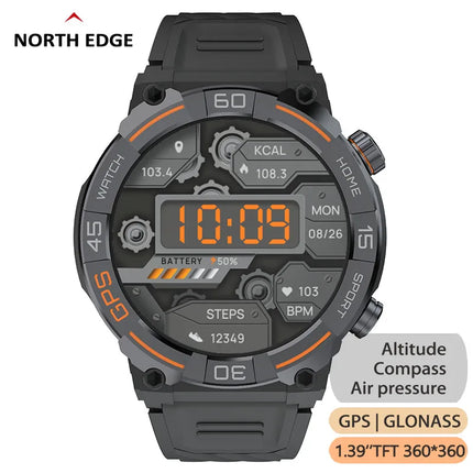 NORTH EDGE Tactical Battalion GPS Smart Watch