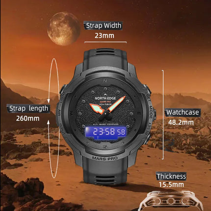 NORTH EDGE Tactical Mars Pro Tactical Watch