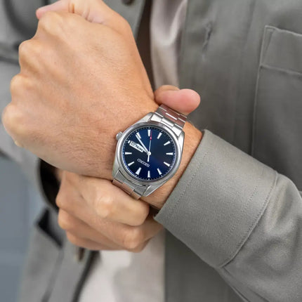 Seiko Classic SUR341P1 Quartz Day-Date Men's Watch
