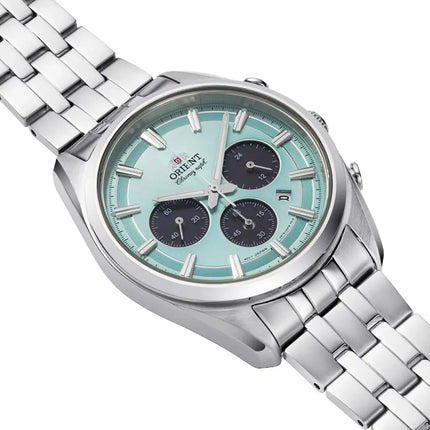 Orient Stretto Solar Chronograph Men's Watch RA-TX0304L