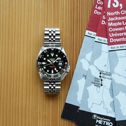 Seiko 5 Sports SBSC001 (SSK001) "SKX GMT" Automatic GMT Men's Watch