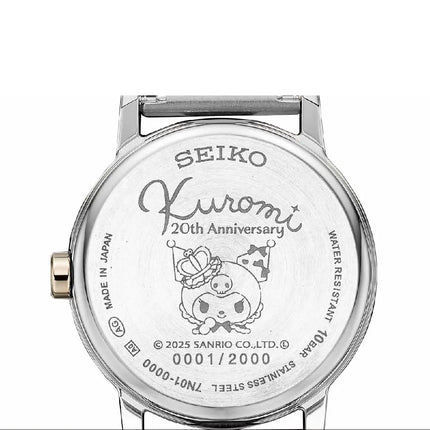 Seiko x Sanrio Kuromi 20th Anniversary Collaboration Limited Edition Watch