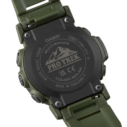 Casio Pro Trek Climber Line Triple Sensor PRW-35Y-3B Men's Watch