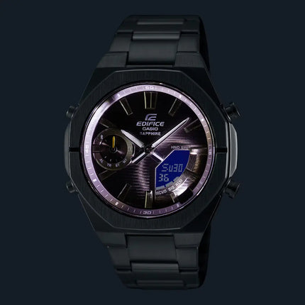 Casio Edifice ECB-S10D-2ADF Bluetooth Blue Dial 43mm Stainless Steel Men's Watch