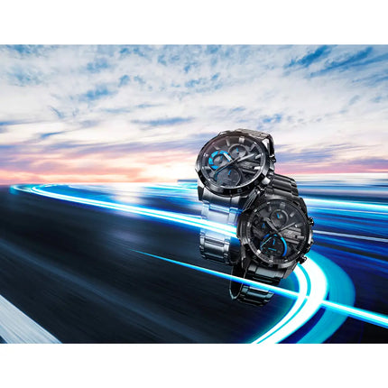 Casio Edifice EQS-940DB-1BVUDF Black Dial 45.5mm Stainless Steel Men's Watch