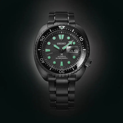 Seiko Prospex SRPK43K1  Night Vision Turtle Automatic Men's Watch