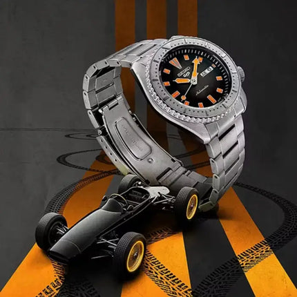 Seiko 5 Sports SRPL47K1 "Midnight Circuit" Racer's Heritage Special Edition Men's Watch
