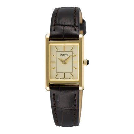 Seiko Essentials SWR110P1 (Seiko Tank) Women's Watch