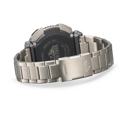 Casio ProTrek PRG-340T-7DR Digital Tough Solar Triple Sensor Silver Dial 51.7mm Stainless Steel Men's Watch