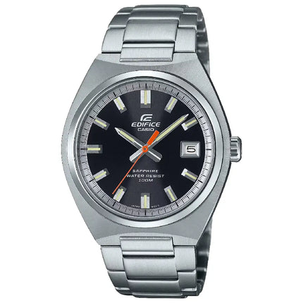 Casio Edifice EFB-109D-1AV Black Dial 38.5mm Stainless Steel Men's Watch