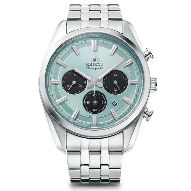Orient Stretto Solar Chronograph Men's Watch RA-TX0304L