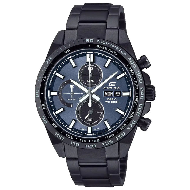 Casio Edifice  EFR-574DC-2AV Chronograph Blue Dial 42.3mm Stainless Steel Men's Watch