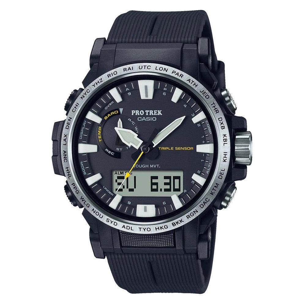 CASIO Men's PROTREK Eco-Friendly Solar Powered Watch PRW-61-1AER