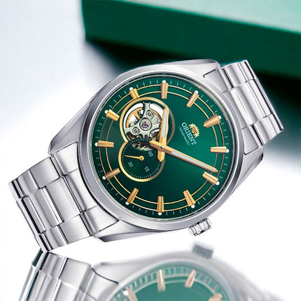 ORIENT Men's Contemporary Automatic Open Heart Classic Watch RA-AR0008E