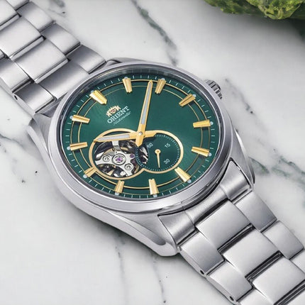 ORIENT Men's Contemporary Automatic Open Heart Classic Watch RA-AR0008E