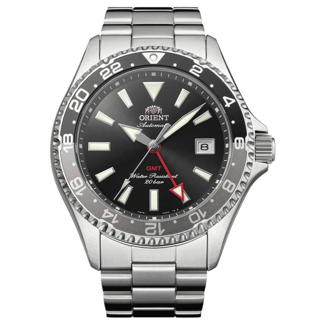 ORIENT Men's Mako GMT Automatic Watch RA-BC0001B30B