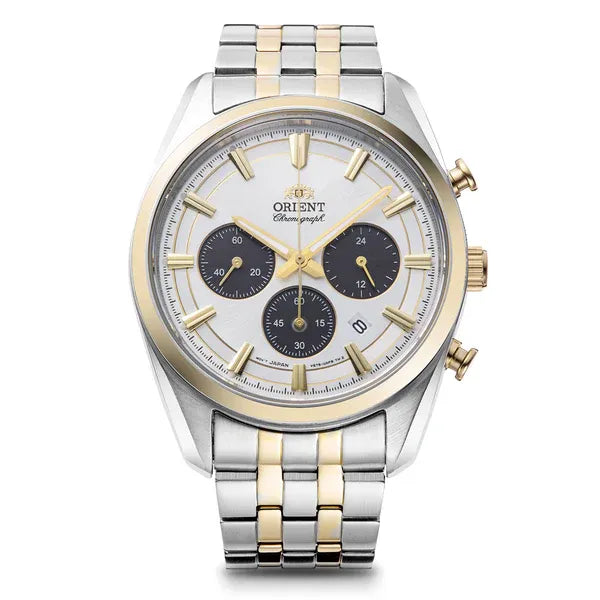 Orient Stretto Solar Chronograph Men's Watch RA-TX0302S10B