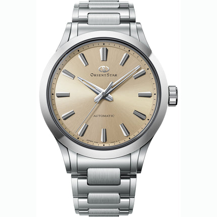 ORIENT STAR Sakigake Three-Hand Gold Automatic Watch RE-BQ0001G00B