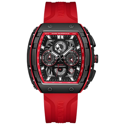 Mark Fairwhale FW-5670 BOLTRON - Men’s Bold Design Chronograph Sport Quartz Watch