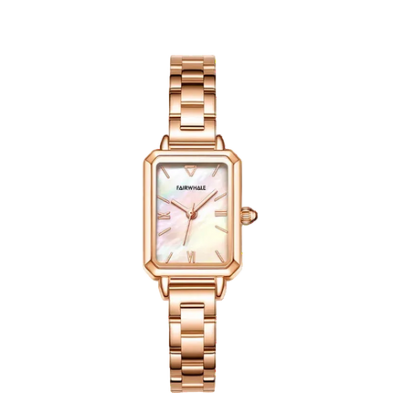 Mark Fairwhale Lady FW-3550 VERDÉLIA – Women’s Square Green Quartz Fashion Watch