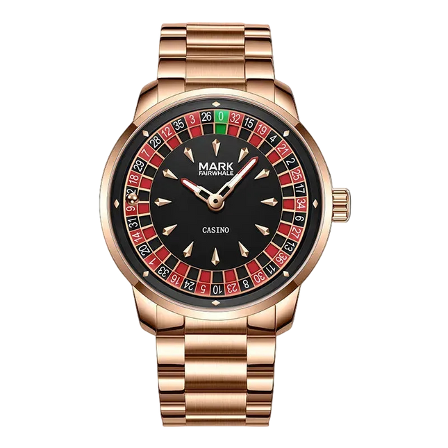 Mark Fairwhale FW-5031 ROULEX Casino Watch – Luxury Roulette Timepiece