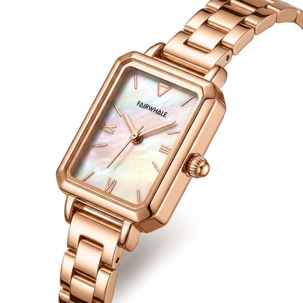 Mark Fairwhale Lady FW-3550 VERDÉLIA – Women’s Square Green Quartz Fashion Watch