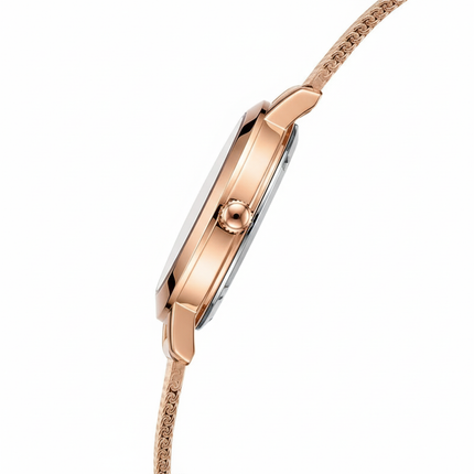 Mark Fairwhale Lady FW-3800 PEROLA – Women’s Quartz Watch Elegant Rose Gold