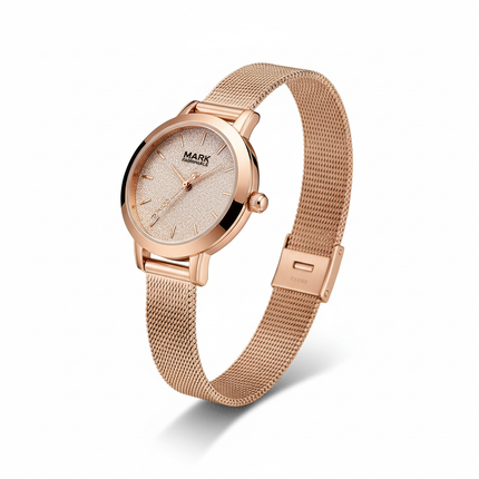 Mark Fairwhale Lady FW-3800 PEROLA – Women’s Quartz Watch Elegant Rose Gold